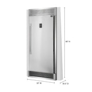 Forno Rizzuto 32 in. Built-In Dual Zone Refrigerator/Freezer, 13.8 cu ft, Right-Hinge, Stainless Steel with Grill Trim (FFFFD1933-32RS)