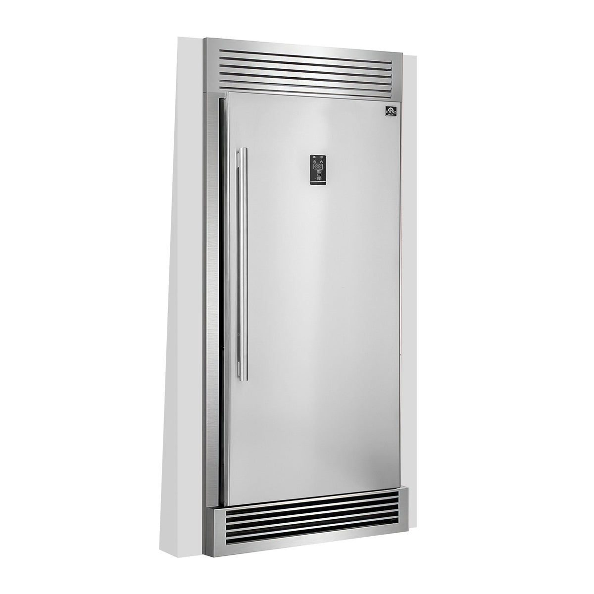 Forno Rizzuto 32 in. Built-In Dual Zone Refrigerator/Freezer, 13.8 cu ft, Right-Hinge, Stainless Steel with Grill Trim (FFFFD1933-32RS)