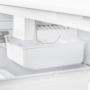 FORNO Gallipoli 30-Inch French Door Refrigerator, 17.5 cu ft, White, Ice Maker, Stainless Steel Handles (Model FFFFD1974-31WHT)