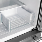 Forno Gallipoli 34-Inch Built-In French Door Refrigerator, 17.5 Cu. Ft., Stainless Steel, with Ice Maker and Grill Trim Kit (Model FFFFD1974-35SG)