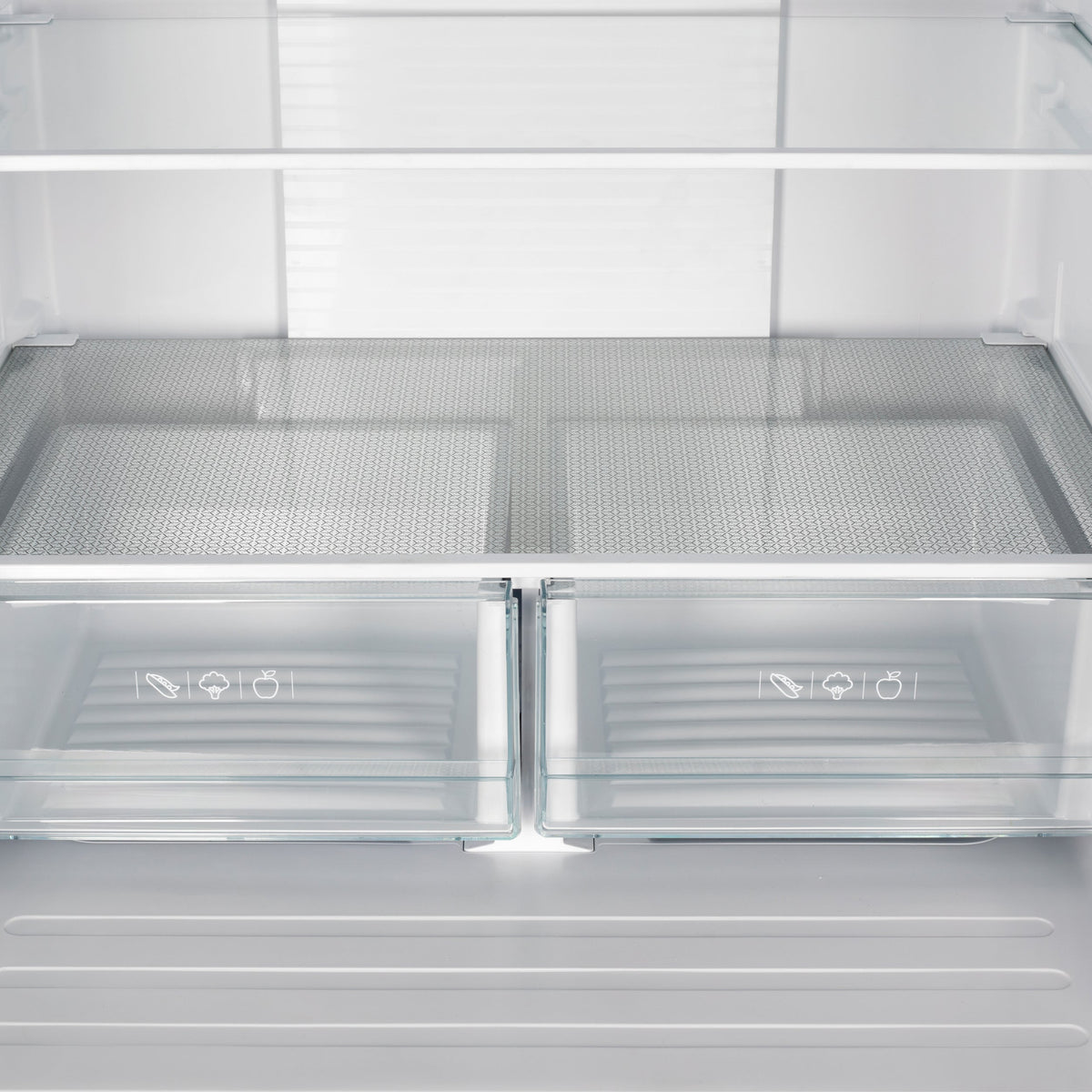 Forno Gallipoli 34-Inch Built-In French Door Refrigerator, 17.5 Cu. Ft., Stainless Steel, with Ice Maker and Grill Trim Kit (Model FFFFD1974-35SG)