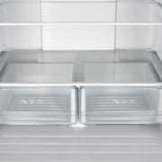 Forno Gallipoli 34-Inch Built-In French Door Refrigerator, 17.5 Cu. Ft., Stainless Steel, with Ice Maker and Grill Trim Kit (Model FFFFD1974-35SG)