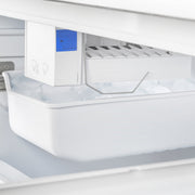 Forno Gallipoli 34-Inch Built-In French Door Refrigerator, 17.5 Cu. Ft., Stainless Steel, with Ice Maker and Grill Trim Kit (Model FFFFD1974-35SG)