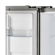 Forno Salerno 33-Inch Side-by-Side Built-In Refrigerator, 15.6 Cu. Ft., Stainless Steel (FFRBI1805-33SB)