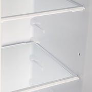 FORNO Salerno 37-Inch Built-In Side-by-Side Refrigerator, 15.6 cu ft, Stainless Steel, with Modern Trim Kit (FFRBI1805-37MG)