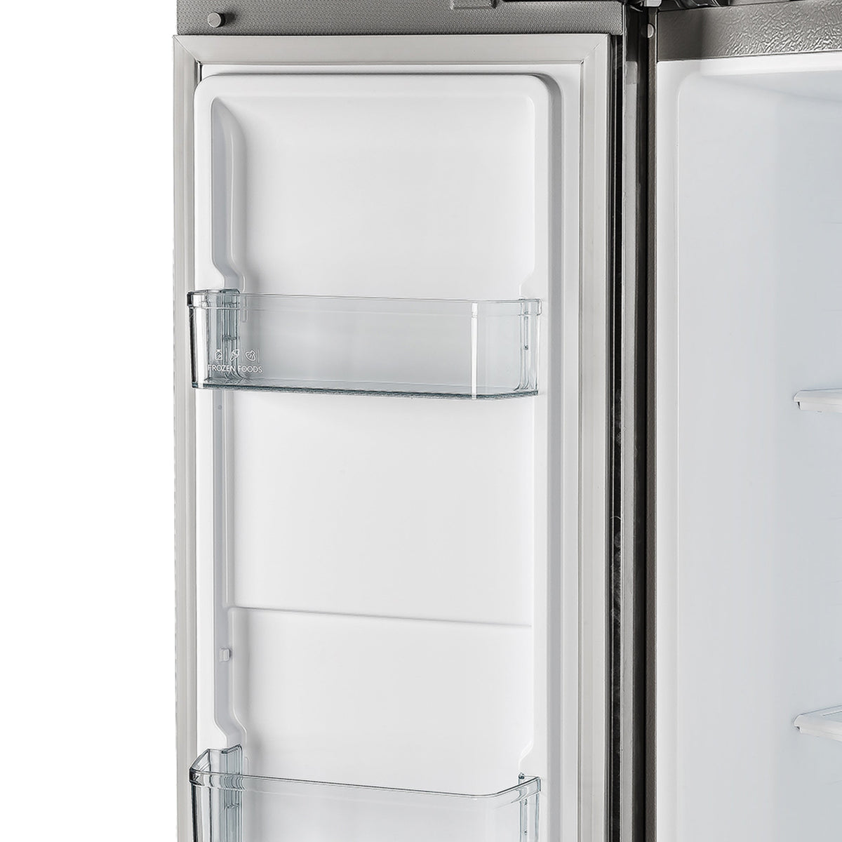 Forno Salerno 37-Inch Side-by-Side Built-In Refrigerator, 15.6 Cu. Ft., Stainless Steel with Grill Trim Kit (Model FFRBI1805-37SG)