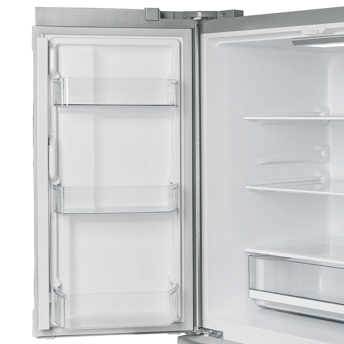 Forno Moena 40-Inch Built-In French Door Refrigerator, 19.2 cu ft, Stainless Steel, Ice Maker, Trim Kit (FFRBI1820-40SG)