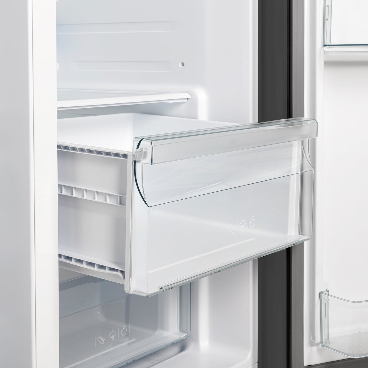 Forno Salerno 36-Inch Side-by-Side Refrigerator, 20 cu. ft., Water & Ice Dispenser, Black with Stainless Steel Handles, FFRBI1844-36BLK