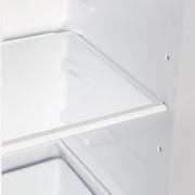 Forno Salerno 36-Inch Side-by-Side Refrigerator, 20 cu. ft., Water & Ice Dispenser, Black with Stainless Steel Handles, FFRBI1844-36BLK