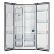Forno Salerno 36-Inch Built-In Side-by-Side Refrigerator, 20 Cu. Ft., Water and Ice Dispenser, Model FFRBI1844-36SB