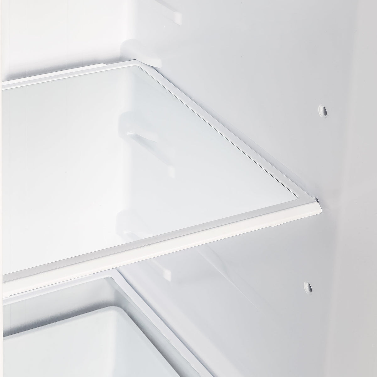 FORNO Salerno 36-Inch Side-by-Side Refrigerator, 20 Cu. Ft., Water and Ice Dispenser, White with Antique Brass Handles (Model FFRBI1844-36WHT)
