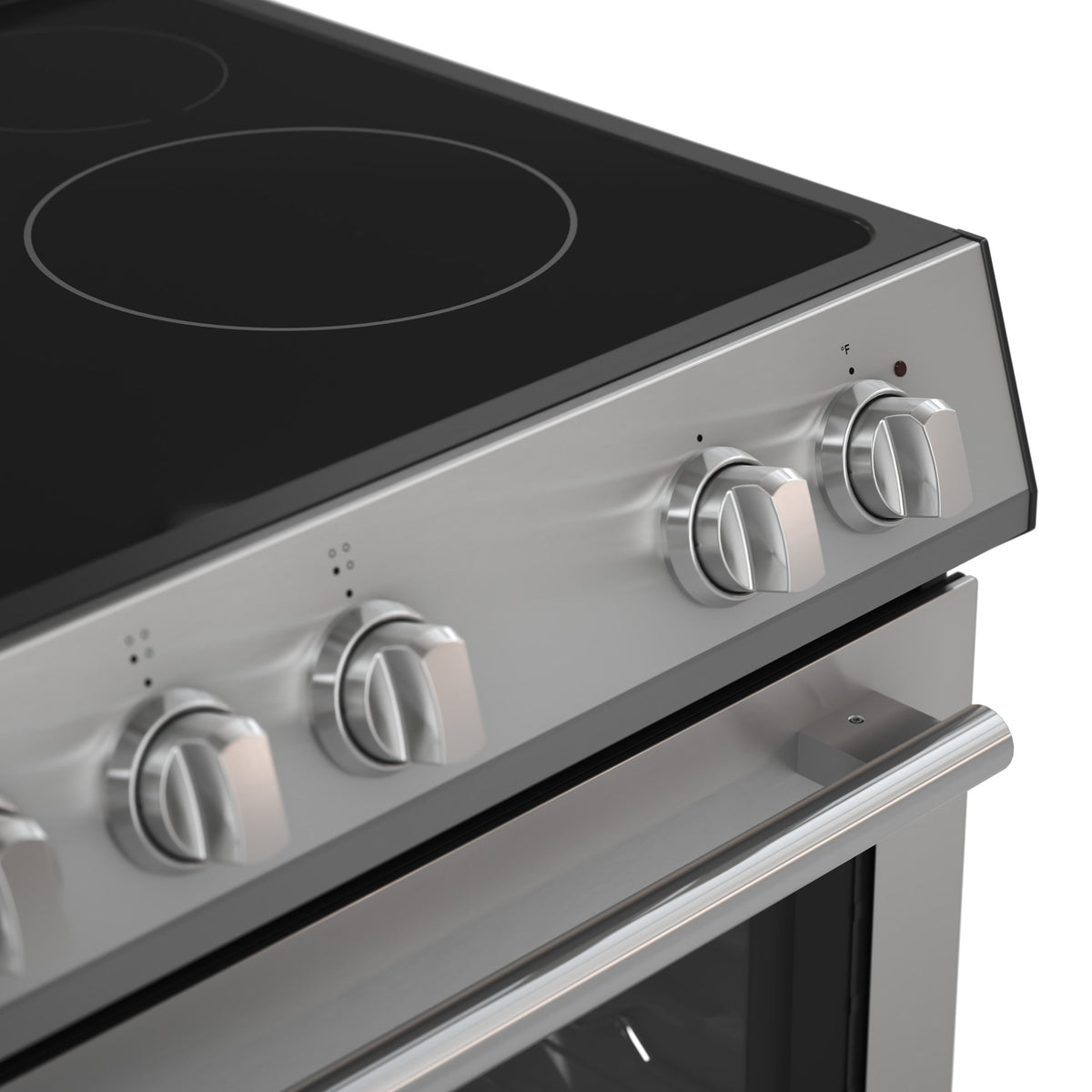 Forno Leonardo 30 in. Freestanding Electric Range, 5.0 cu. ft., Stainless Steel (FFSEL6012-30)
