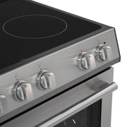 Forno Leonardo 30 in. Freestanding Electric Range, 5.0 cu. ft., Stainless Steel (FFSEL6012-30)