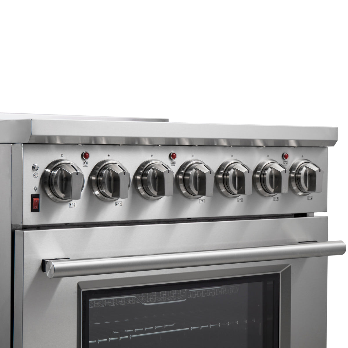 Forno Massimo 30 in. 4.32 cu. ft. Freestanding Electric Range with 5 Radiant Elements in Stainless Steel (FFSEL6020-30)
