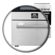 Forno Pallerno 20 in. Freestanding Electric Range, 2.05 cu. ft., 4 Elements, Stainless Steel (Model FFSEL6052-20)