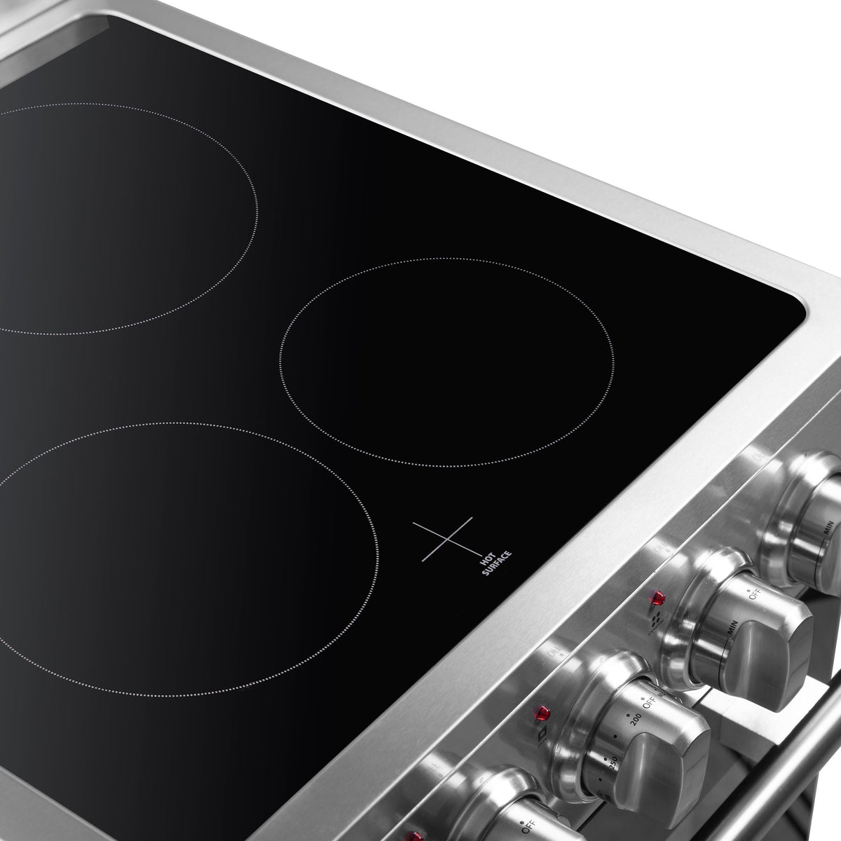 Forno Pallerno 20 in. Freestanding Electric Range, 2.05 cu. ft., 4 Elements, Stainless Steel (Model FFSEL6052-20)