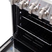 Forno Pallerno 20 in. Freestanding Electric Range, 2.05 cu. ft., 4 Elements, Stainless Steel (Model FFSEL6052-20)