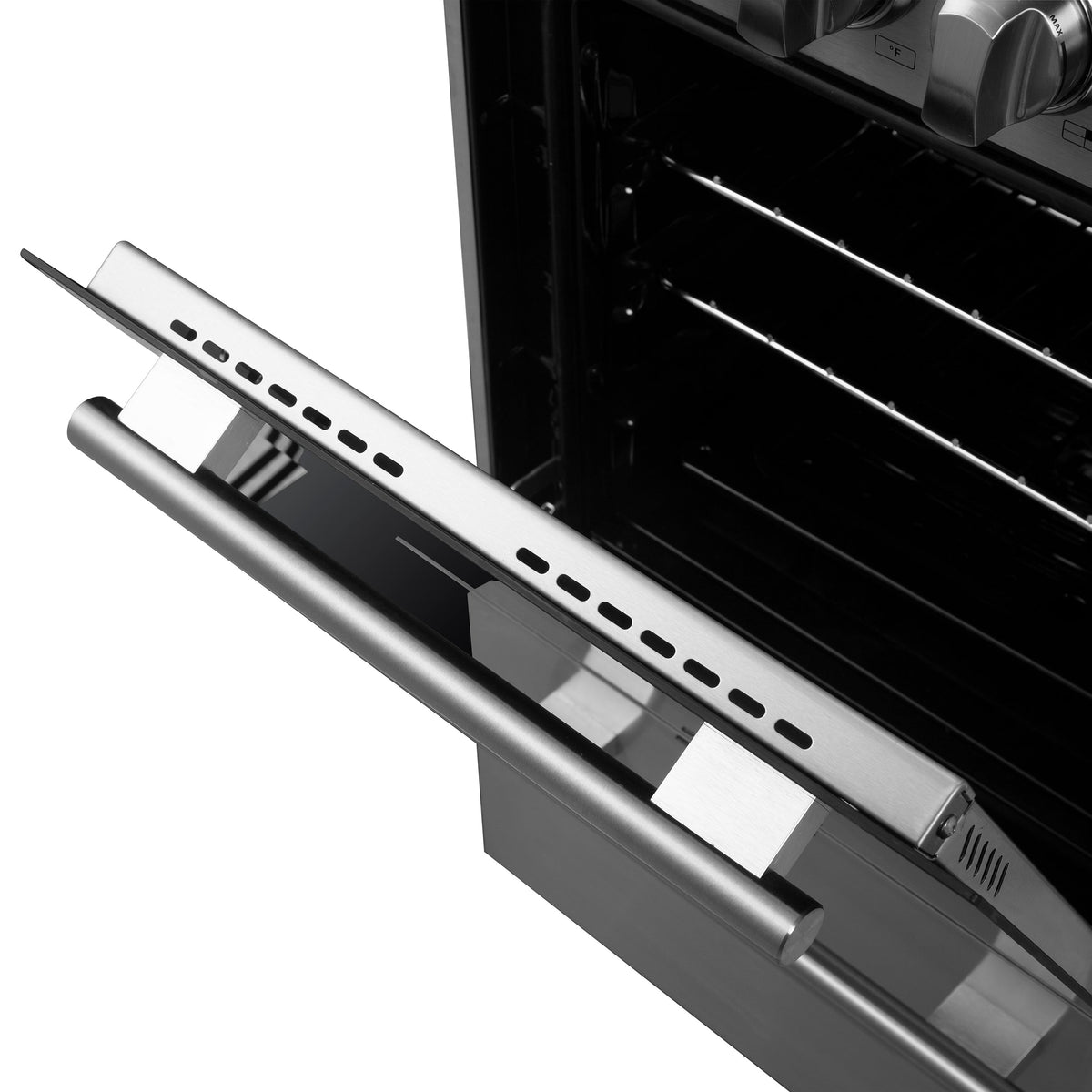 Forno Pallerno 20 in. Freestanding Electric Range, 2.05 cu. ft., 4 Elements, Stainless Steel (Model FFSEL6052-20)
