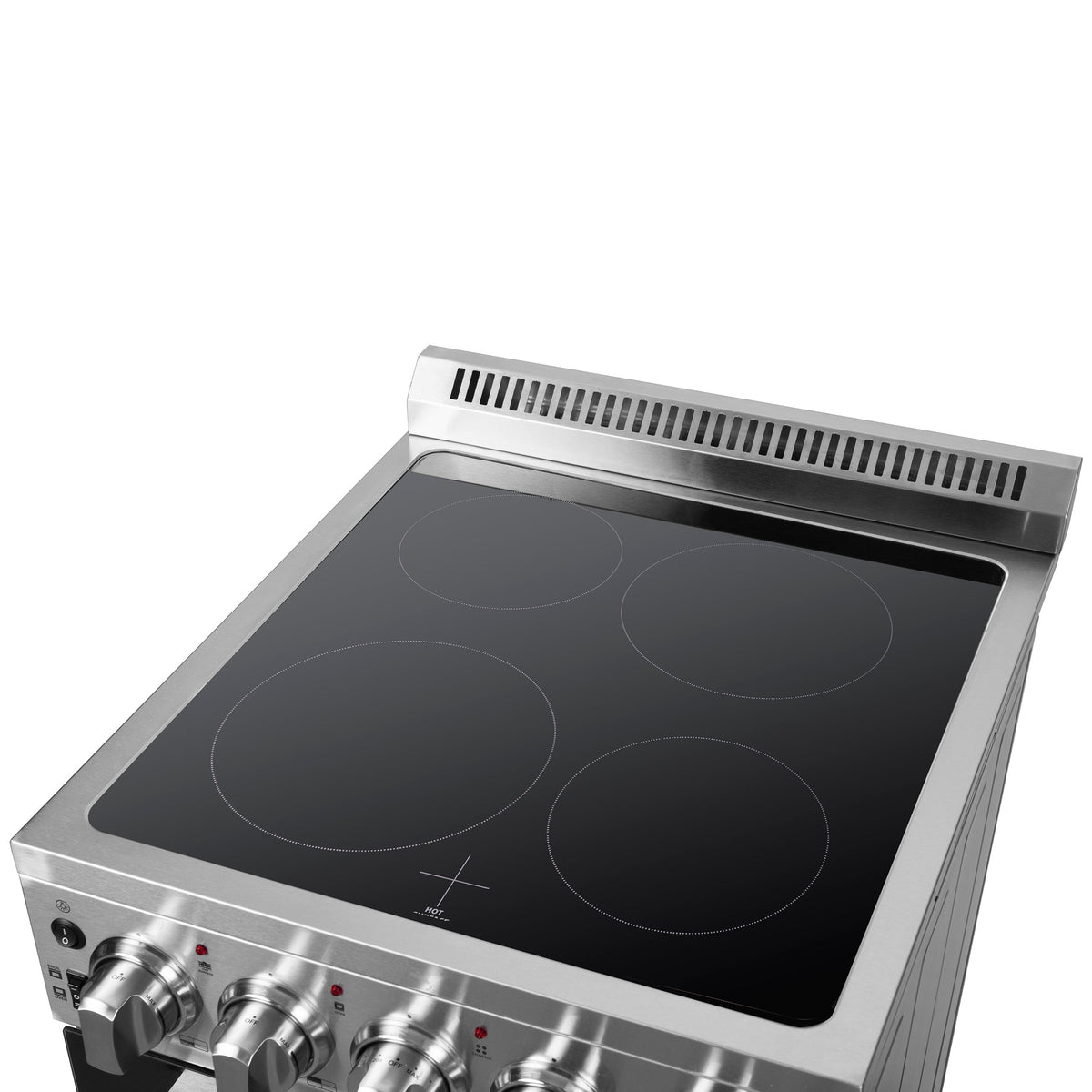 Forno Pallerno 20 in. Freestanding Electric Range, 2.05 cu. ft., 4 Elements, Stainless Steel (Model FFSEL6052-20)