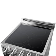 Forno Pallerno 20 in. Freestanding Electric Range, 2.05 cu. ft., 4 Elements, Stainless Steel (Model FFSEL6052-20)