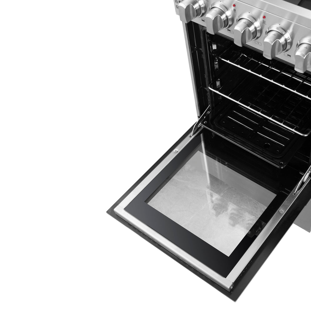 Forno Pallerno 20 in. Freestanding Electric Range, 2.05 cu. ft., 4 Elements, Stainless Steel (Model FFSEL6052-20)