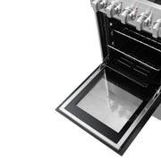Forno Pallerno 20 in. Freestanding Electric Range, 2.05 cu. ft., 4 Elements, Stainless Steel (Model FFSEL6052-20)