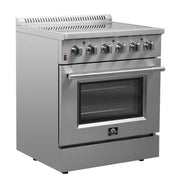 Forno Galiano 30 in. 4.32 cu. ft. Freestanding Electric Range with 4 Radiant Elements in Stainless Steel (FFSEL6083-30)