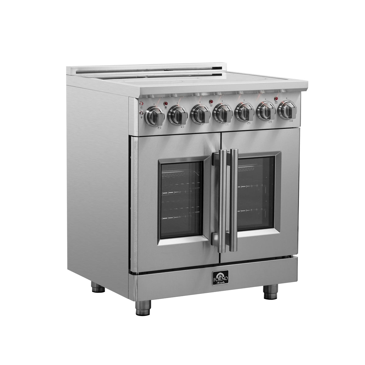 Forno Massimo 30 in. 4.32 cu. ft. Freestanding Electric Range with French Door and 5 Radiant Elements (Model FFSEL6955-30)