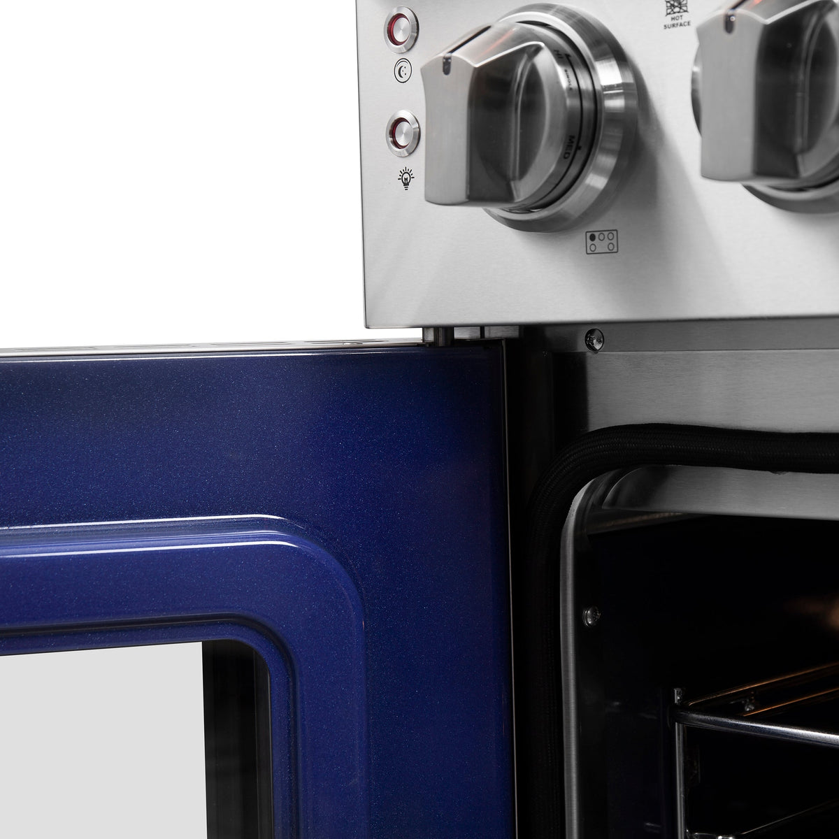 Forno Massimo 36 in. Freestanding Electric Range with French Door Oven, 5 Elements, 5.36 cu. ft. Capacity (Model FFSEL6955-36)