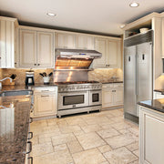 Forno Massimo 48 in. Freestanding Dual Fuel Range with 8 Sealed Burners, 6.58 cu. ft. Oven, Stainless Steel (FFSGS6125-48)