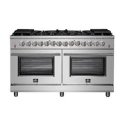 Forno Massimo 60 in. Freestanding Dual Fuel Range with 10 Burners, 8.64 cu. ft. Total Oven Capacity (Model FFSGS6125-60)