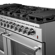 Forno Massimo 60 in. Freestanding Dual Fuel Range with 10 Burners, 8.64 cu. ft. Total Oven Capacity (Model FFSGS6125-60)