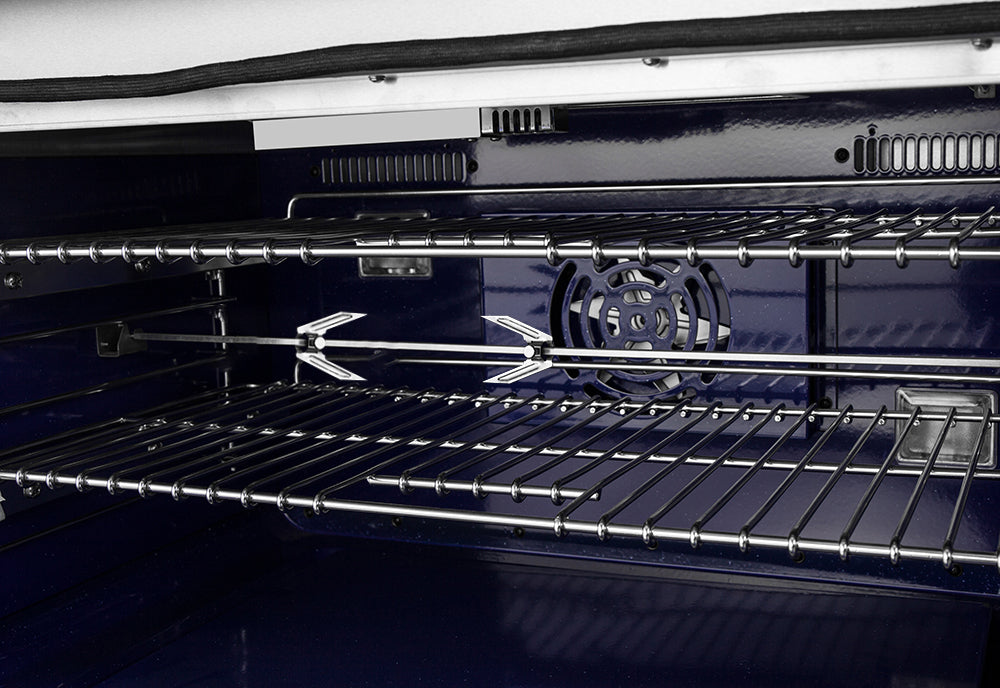 FORNO Capriasca 48 in. Freestanding Dual Fuel Range, 6.58 cu. ft., 8 Sealed Burners, Stainless Steel (Model FFSGS6187-48)
