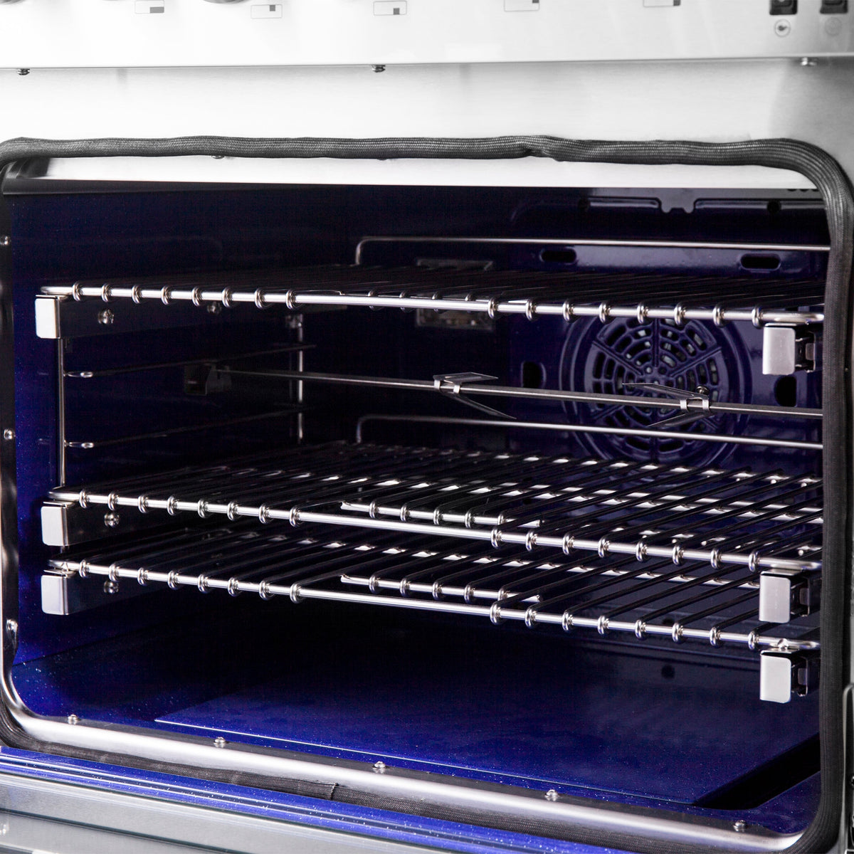 Forno Capriasca 60 in. Freestanding Dual Fuel Range, 8.64 cu. ft., 10 Sealed Burners, Stainless Steel (Model FFSGS6187-60)