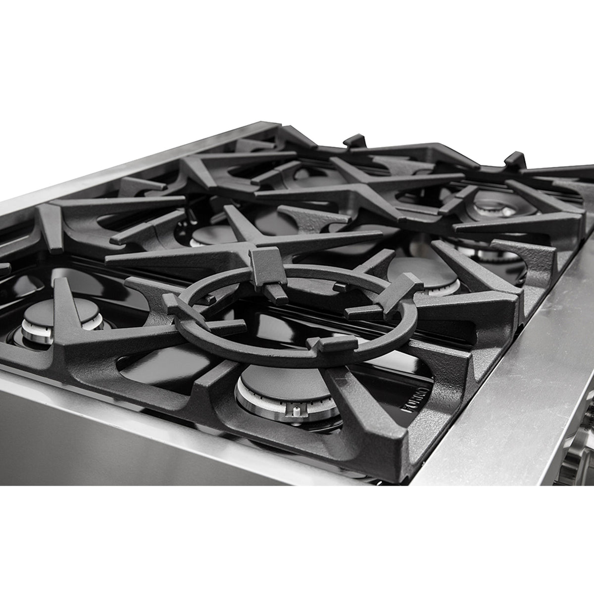 FORNO Massimo 36 in. Freestanding Gas Range, 5.36 cu. ft. Oven, 6 Sealed Burners, Stainless Steel (Model FFSGS6239-36)