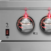 FORNO Massimo 36 in. Freestanding Gas Range, 5.36 cu. ft. Oven, 6 Sealed Burners, Stainless Steel (Model FFSGS6239-36)
