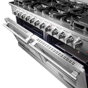 Forno Massimo 60 in. Freestanding Gas Range with 10 Burners, 8.64 cu. ft. Total Oven Capacity (Model FFSGS6239-60)