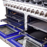 Forno Massimo 60 in. Freestanding Gas Range with 10 Burners, 8.64 cu. ft. Total Oven Capacity (Model FFSGS6239-60)