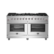 Forno Massimo 60 in. Freestanding Gas Range with 10 Burners, 8.64 cu. ft. Total Oven Capacity (Model FFSGS6239-60)