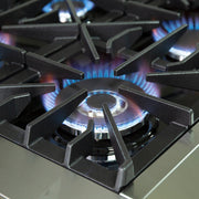 Forno Galiano 36 in. Freestanding Gas Range with 6 Sealed Burners, 5.36 cu. ft. Oven, Stainless Steel (FFSGS6244-36)