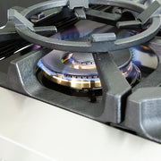 FORNO Capriasca 48 in. Freestanding Gas Range, 6.58 cu. ft., 8 Sealed Burners, Stainless Steel (Model FFSGS6260-48)