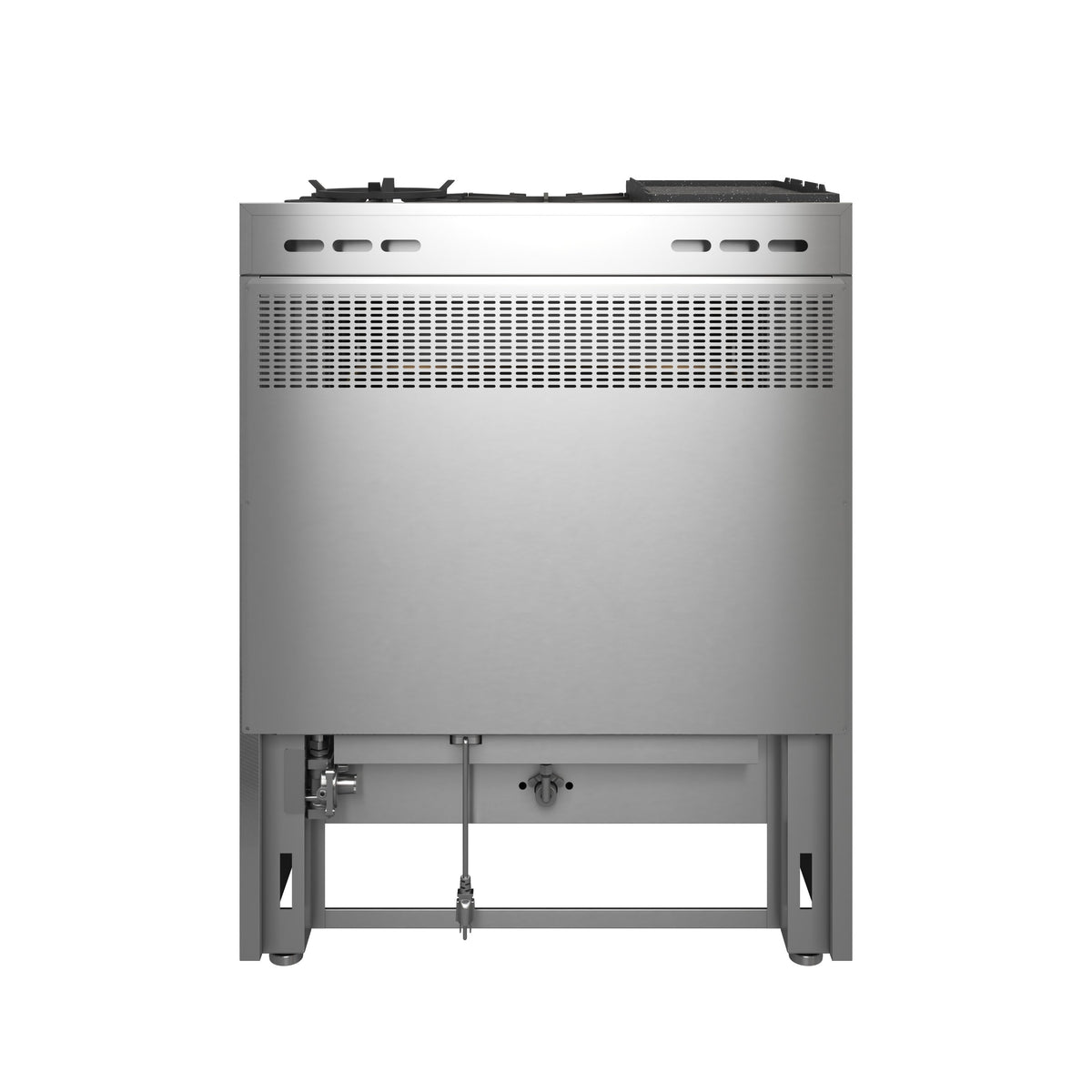 Forno Lazio 30 in. 4.3 cu. ft. Freestanding Gas Range with 5 Sealed Burners, Air Fry Function, Griddle, Stainless Steel (Model FFSGS6276-30)