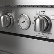 Forno Lazio 30 in. 4.3 cu. ft. Freestanding Gas Range with 5 Sealed Burners, Air Fry Function, Griddle, Stainless Steel (Model FFSGS6276-30)
