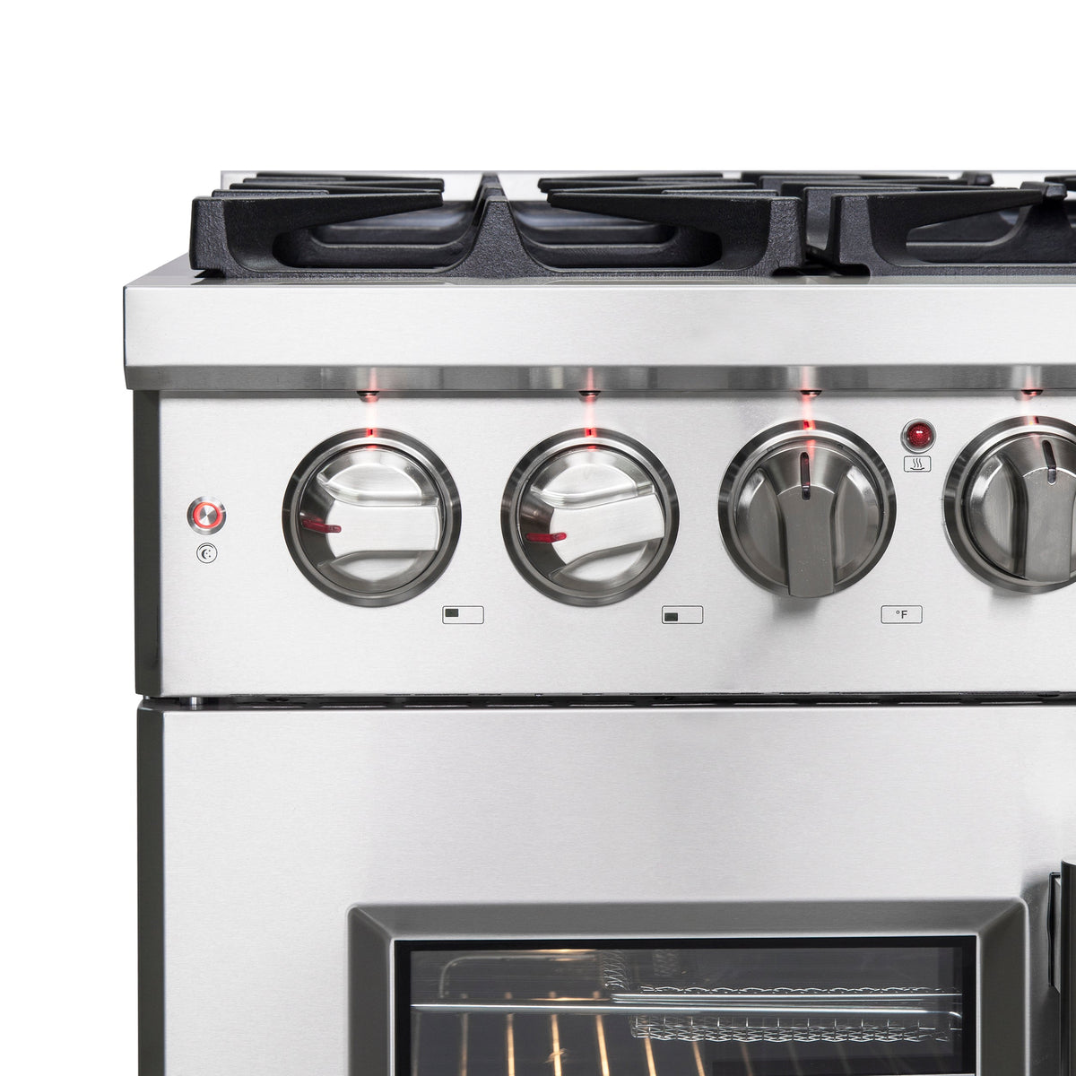 Forno Massimo 36 in. Freestanding French Door Dual Fuel Range with 6 Burners, 5.36 cu. ft. Oven (FFSGS6325-36)