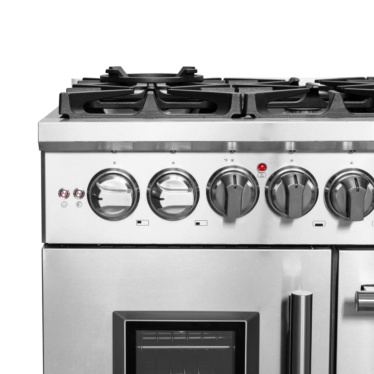 FORNO Massimo 48 in. Freestanding French Door Dual Fuel Range with 8 Sealed Burners (FFSGS6325-48)
