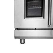 FORNO Massimo 48 in. Freestanding French Door Gas Range, 6.58 cu. ft. Oven, 8 Burners (Model FFSGS6439-48)
