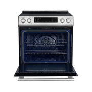 Forno Donatello 30 in. Induction Range, 5.0 cu. ft., Air Fry, Self-Clean, Stainless Steel, Model FFSIN0905-30