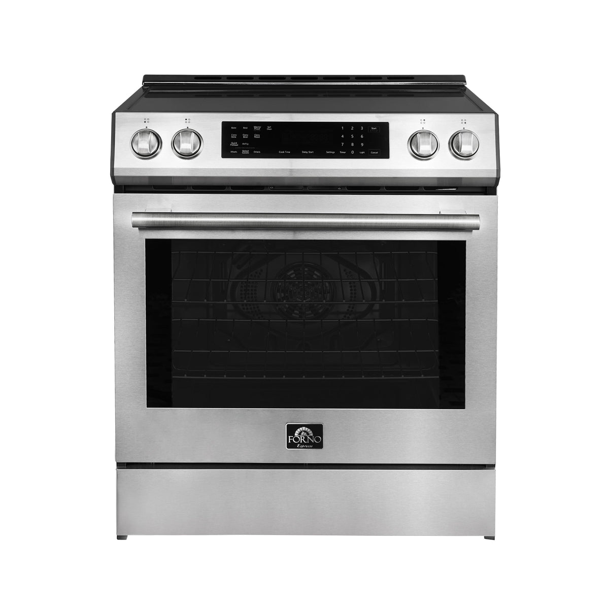 Forno Donatello 30 in. Induction Range, 5.0 cu. ft., Air Fry, Self-Clean, Stainless Steel, Model FFSIN0905-30
