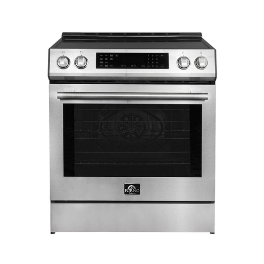 Forno Donatello 30 in. Induction Range, 5.0 cu. ft., Air Fry, Self-Clean, Stainless Steel, Model FFSIN0905-30