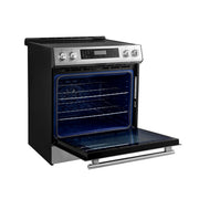 Forno Donatello 30 in. Induction Range, 5.0 cu. ft., Air Fry, Self-Clean, Stainless Steel, Model FFSIN0905-30